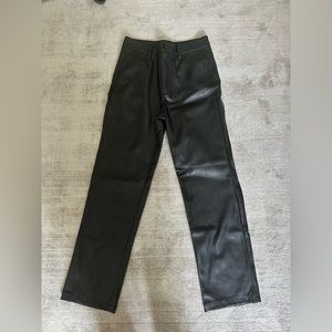 miou muse leather pants